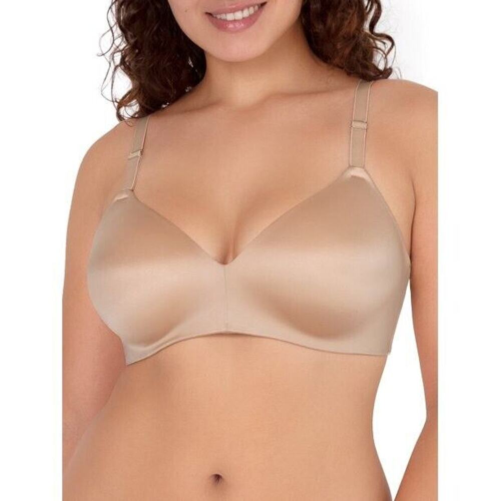 Secret Treasure Sz 42C Bra Wireless With Back Side Smoothing Style-ST387 Women's